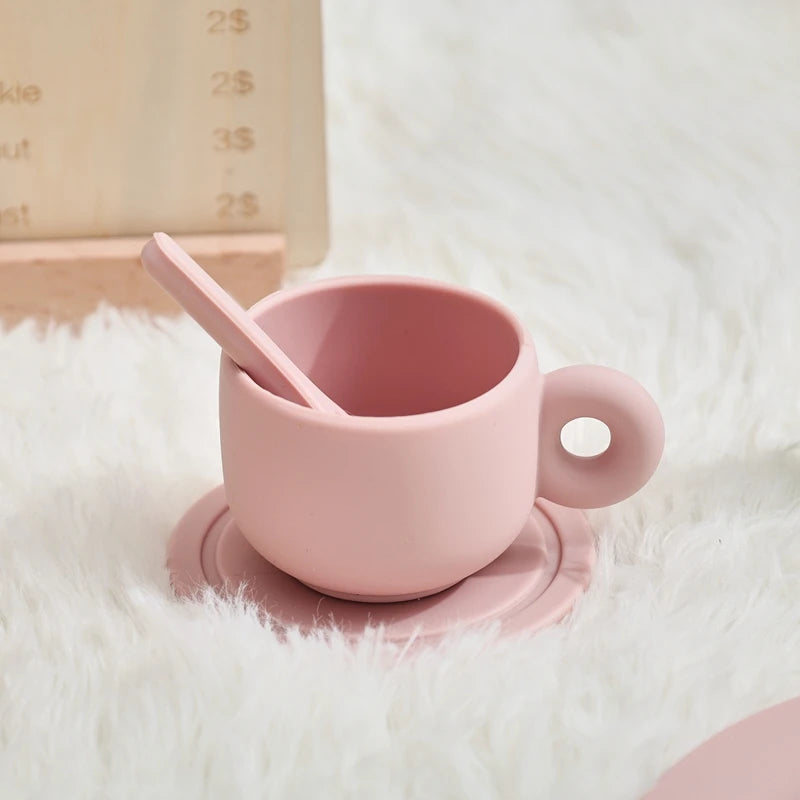Premium Wooden Montessori Tea Party Playset | High-Quality Pretend Play Kitchen Toy for Toddlers 🧸✨