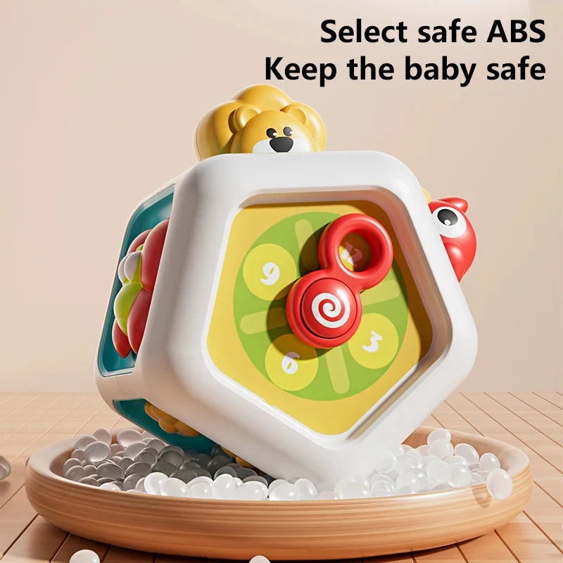 Baby toys Cube Hand-on Ability Training Lock Box Fine Motor Skill Development Cube Educational Learning Montessori Toys for Kids
