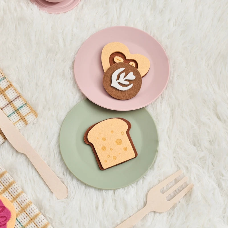 Premium Wooden Montessori Tea Party Playset | High-Quality Pretend Play Kitchen Toy for Toddlers 🧸✨