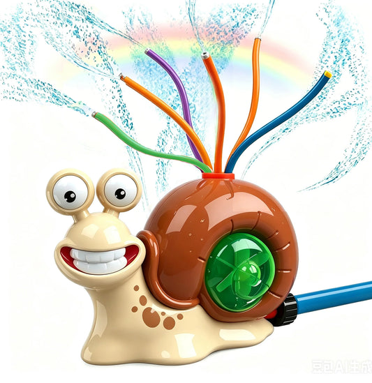 Outdoor Snail Water Sprinkler & Spray Toy for Kids
