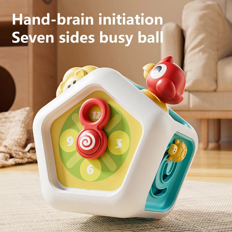 Baby toys Cube Hand-on Ability Training Lock Box Fine Motor Skill Development Cube Educational Learning Montessori Toys for Kids