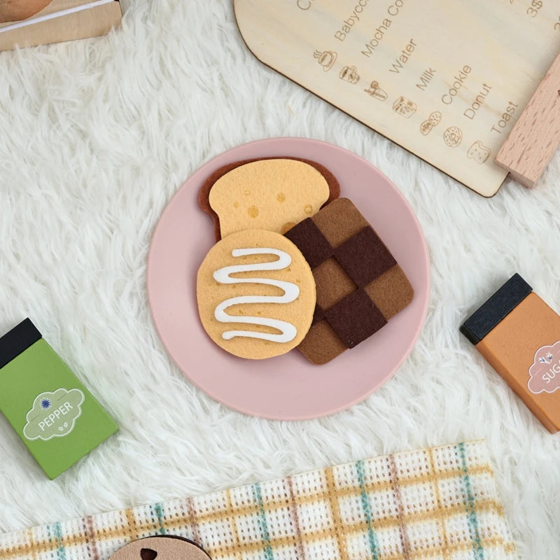 Premium Wooden Montessori Tea Party Playset | High-Quality Pretend Play Kitchen Toy for Toddlers 🧸✨